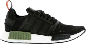 Adidas NMD R1 'Base Green' sneakers, black