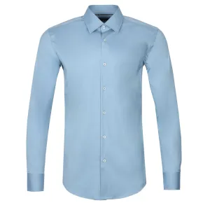 BOSS P Hank Kent C1 222 Shirt in Pastel Blue