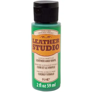 Leather Studio Paint Kelly Green 2 Oz.