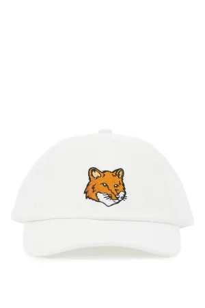 Maison Kitsune fox head baseball cap