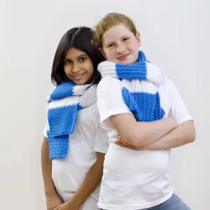 Red Heart Knit 2009 Special Olympic Scarves